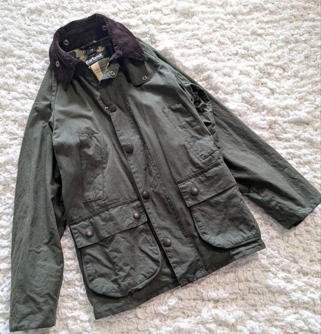 Barbour バブアー　ビデイル　ワックス　ブルゾン