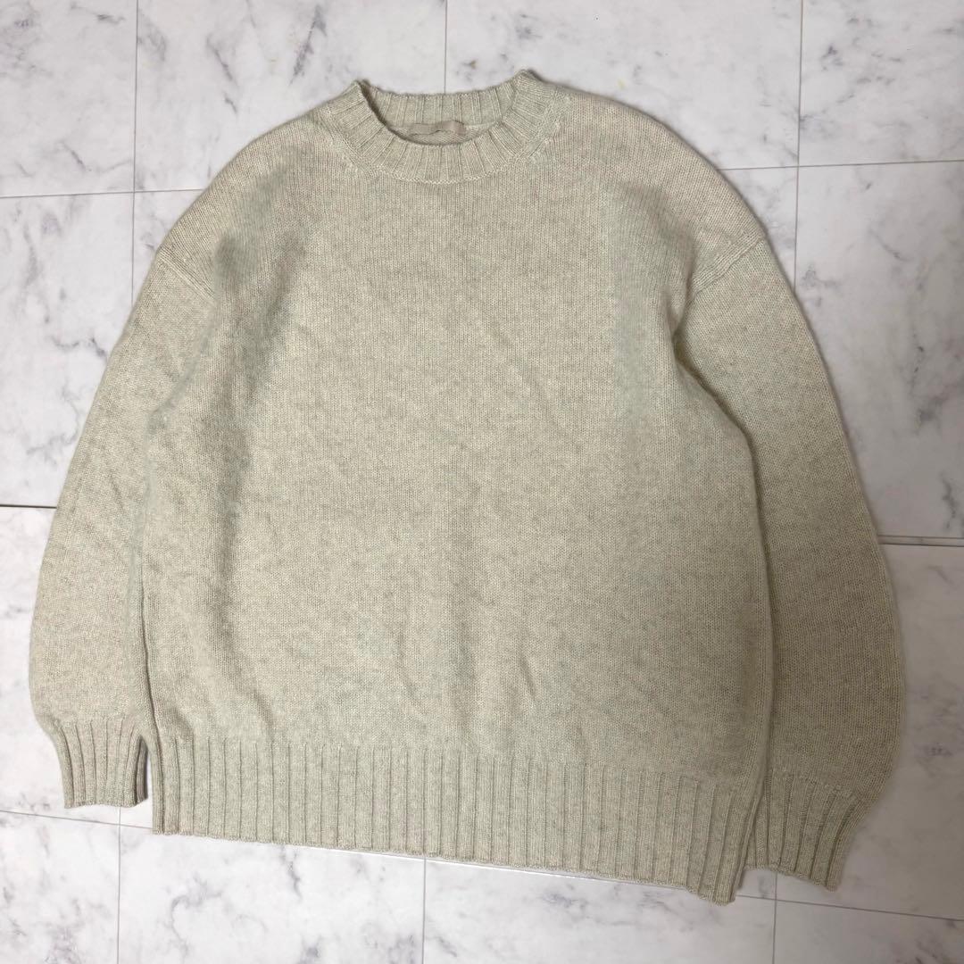 【極美品】 23AW Plage Yak Big プルオーバーナチュラル ニット