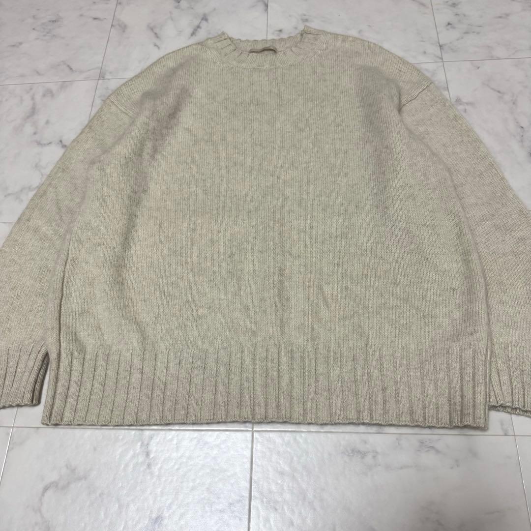 【極美品】 23AW Plage Yak Big プルオーバーナチュラル ニット