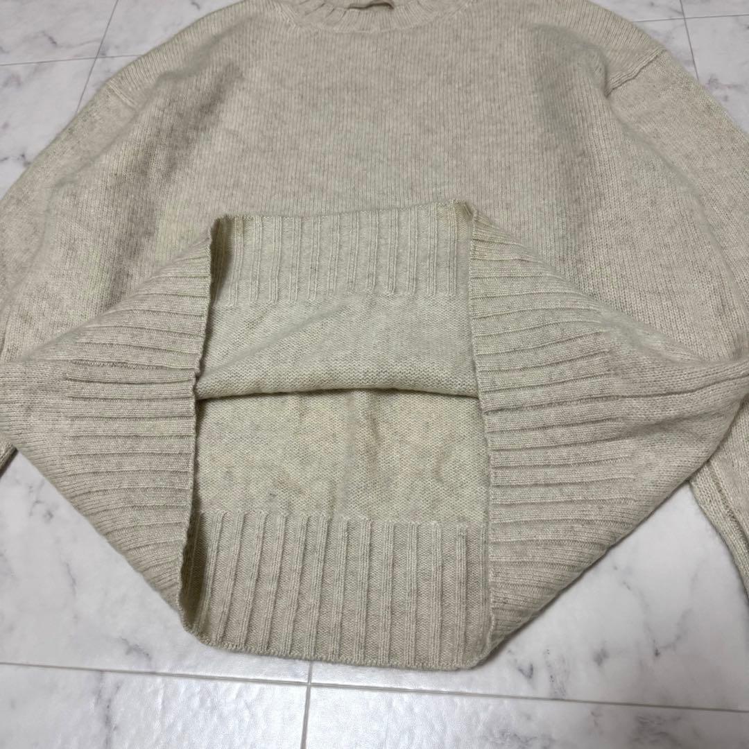 【極美品】 23AW Plage Yak Big プルオーバーナチュラル ニット