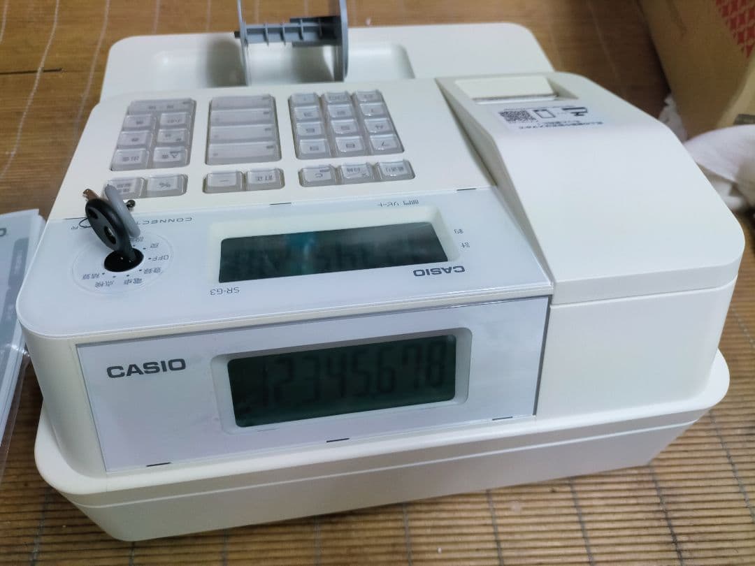 カシオレジスター　SR-G3　限定　スマホ連携売上管理　送料無料　951100