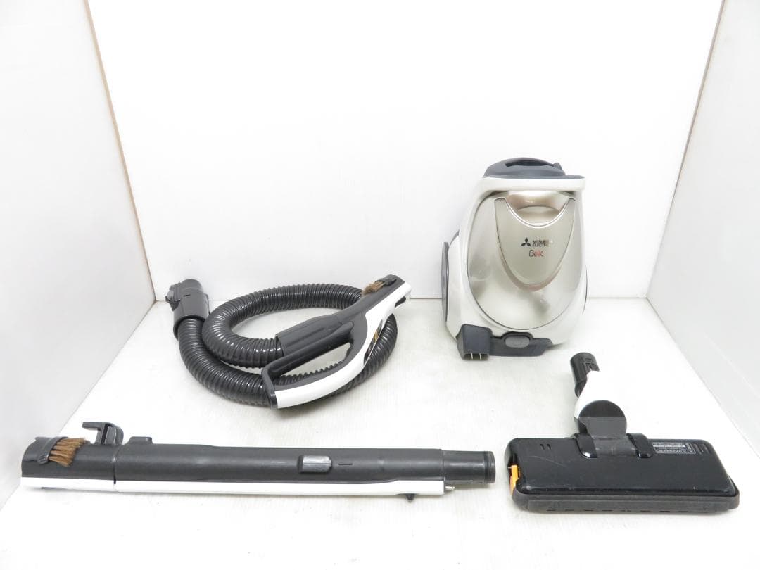 三菱 2023年製 紙パック式掃除機 クリーナー Be-K パワーブラシ