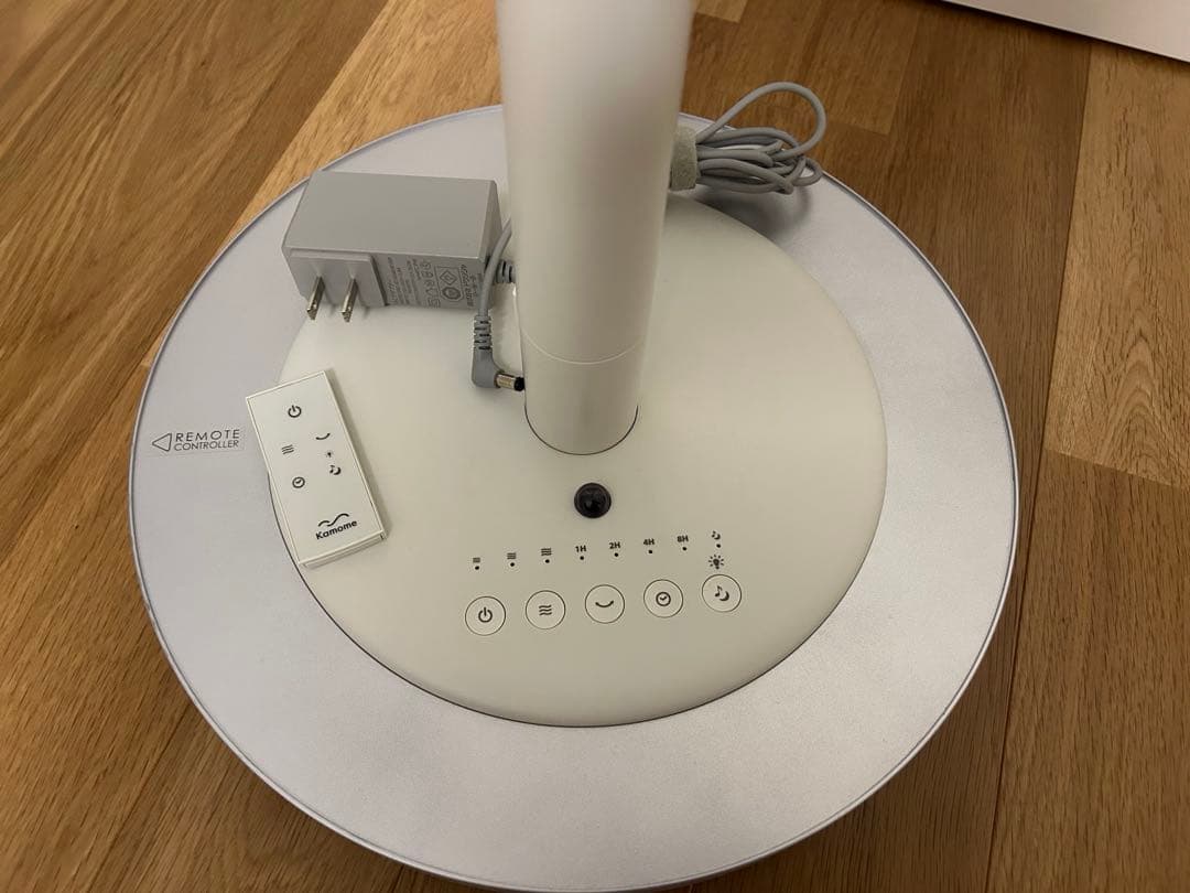 カモメファン リビングファン　扇風機 ホワイト　※ビビ傷有り