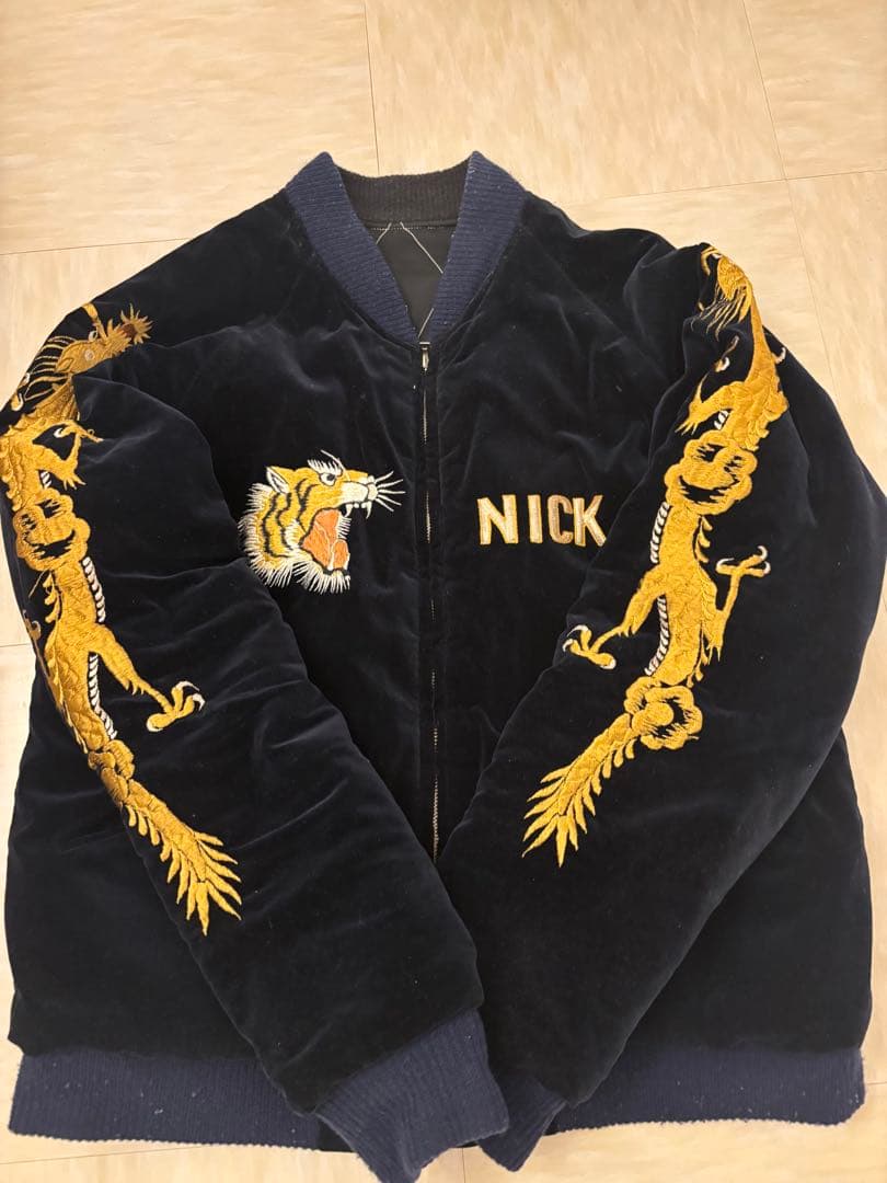 f*m様 テーラー東洋 港商　硫黄島　別珍スペシャルスカジャン