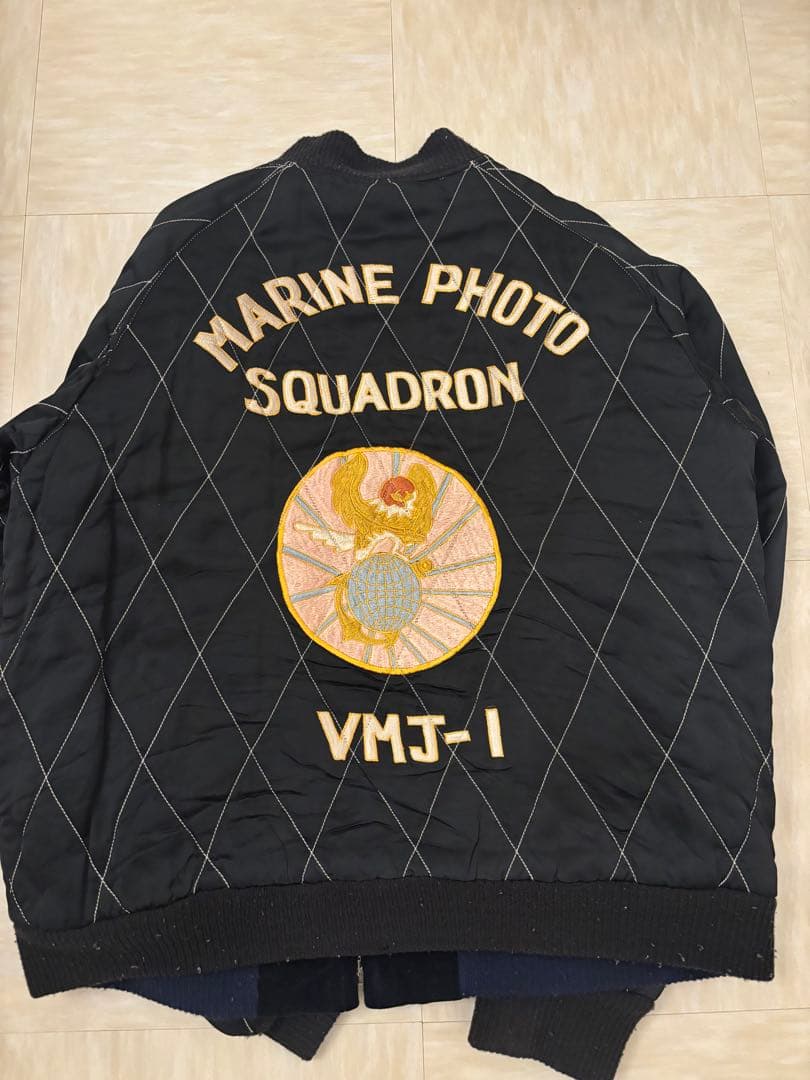 f*m様 テーラー東洋 港商　硫黄島　別珍スペシャルスカジャン