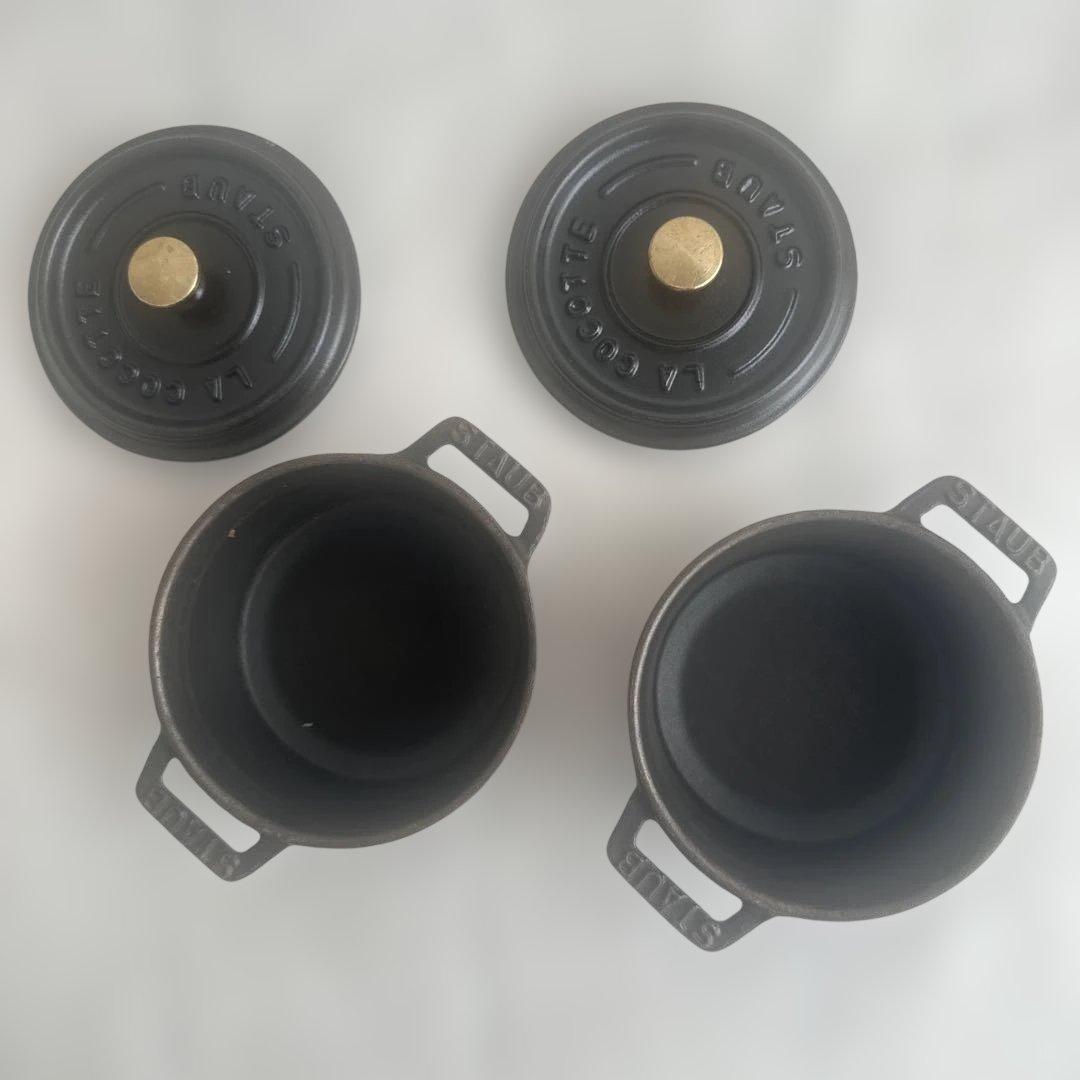 【4個セット】STAUB ストウブ ミニ ピコ ココット USER