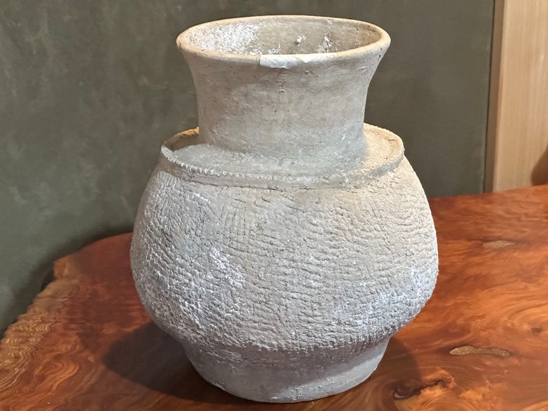 土器骨董　壺　遺跡出土品? 最終価格
