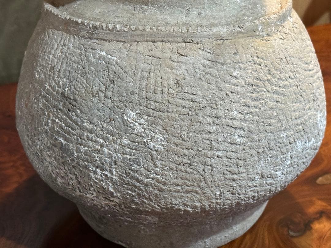 土器骨董　壺　遺跡出土品? 最終価格