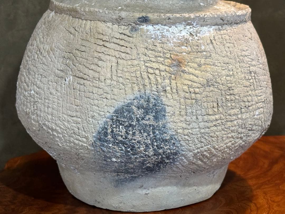 土器骨董　壺　遺跡出土品? 最終価格