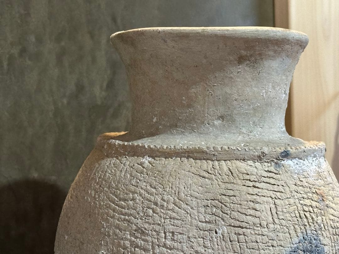 土器骨董　壺　遺跡出土品? 最終価格