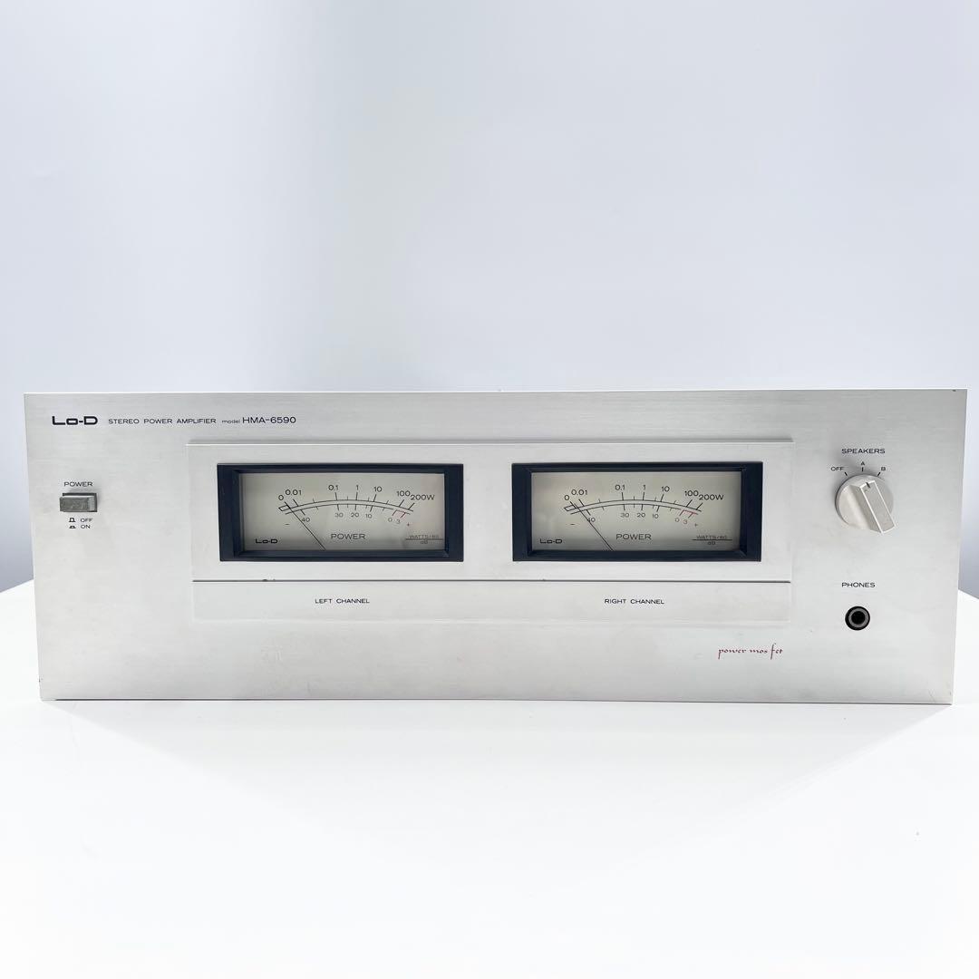 Lo-D HCA-6500 HMA-6590 セパレートアンプ 音出しOK