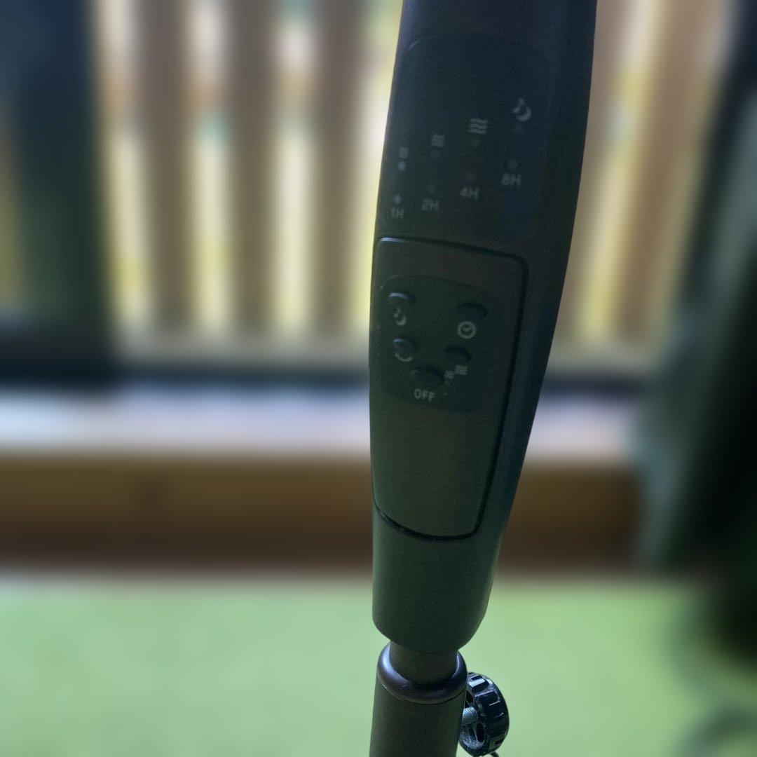 rir-350 ドウシシャ　金属製羽　扇風機　メタルブラウン　メタルファン