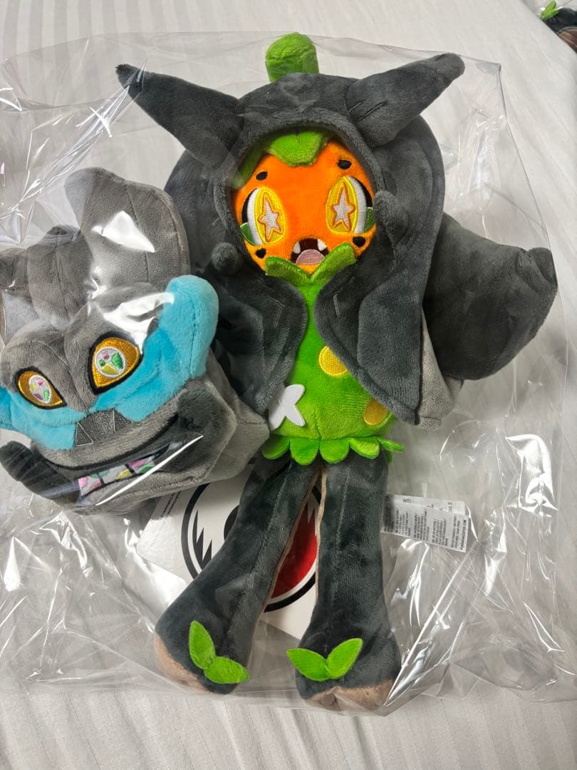 ポケモンセンター　オーガポンぬいぐるみ　フォルム違い4種