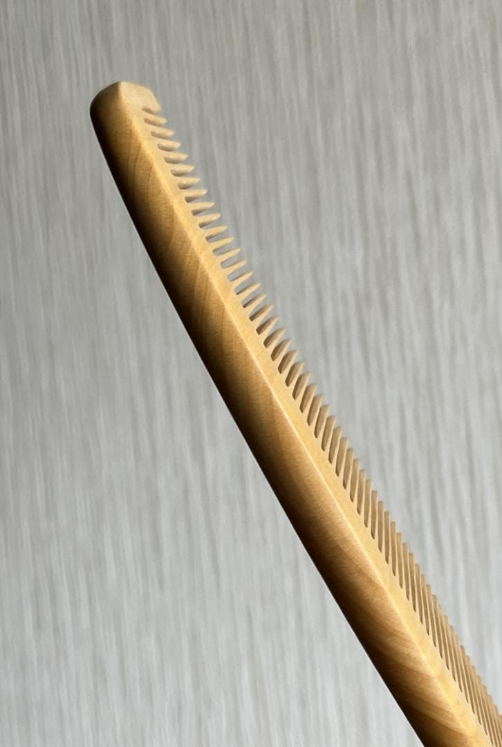 つげ櫛　ケース箱入り　２本
