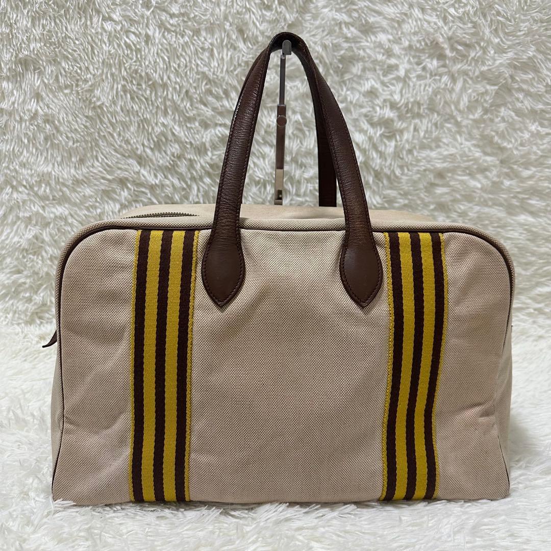 【極レア】HERMES ヴィクトリア43 Ⓗ刻印 1978年製 ボストン バッグ