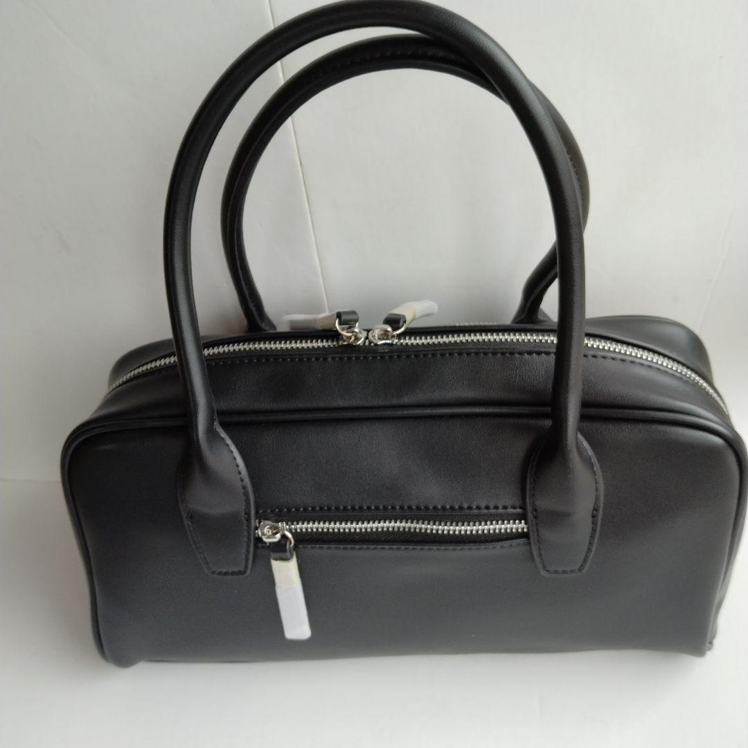 コラージュガリャルダガランテ グレイトフルチャーム付き　ボストンバッグ　ブラック