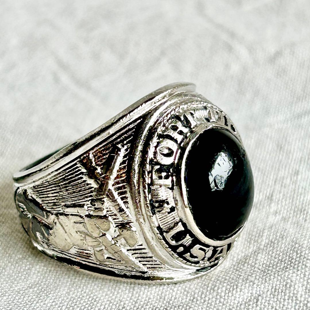 1950’s 　us army ミリタリーリング　21号　navy ビンテージ