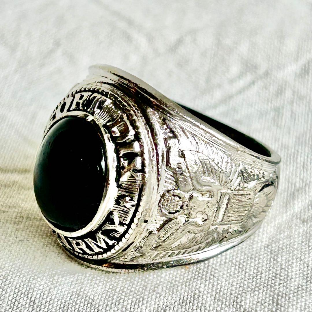 1950’s 　us army ミリタリーリング　21号　navy ビンテージ