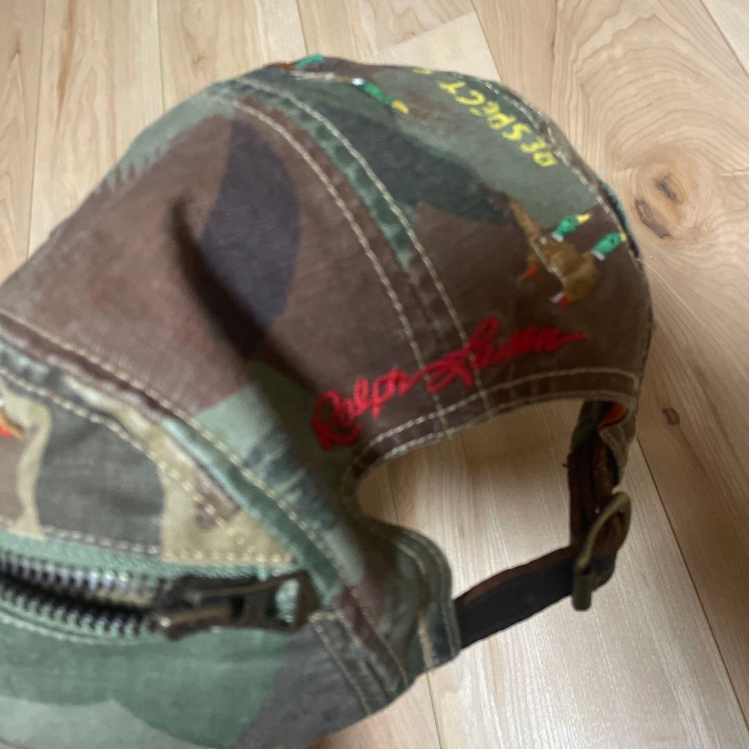 レア　ポロスポーツマン　 迷彩キャップ