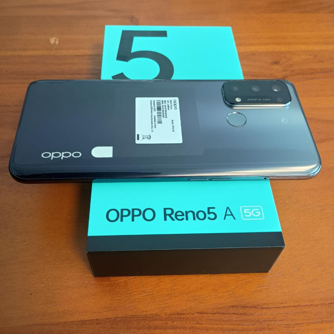 OPPO Reno5 A シルバーブラック SIMフリー 128GB
