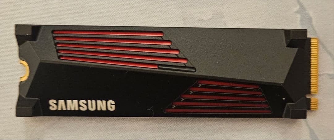 Samsung 990 PRO 2TB SSD ヒートシンク付き