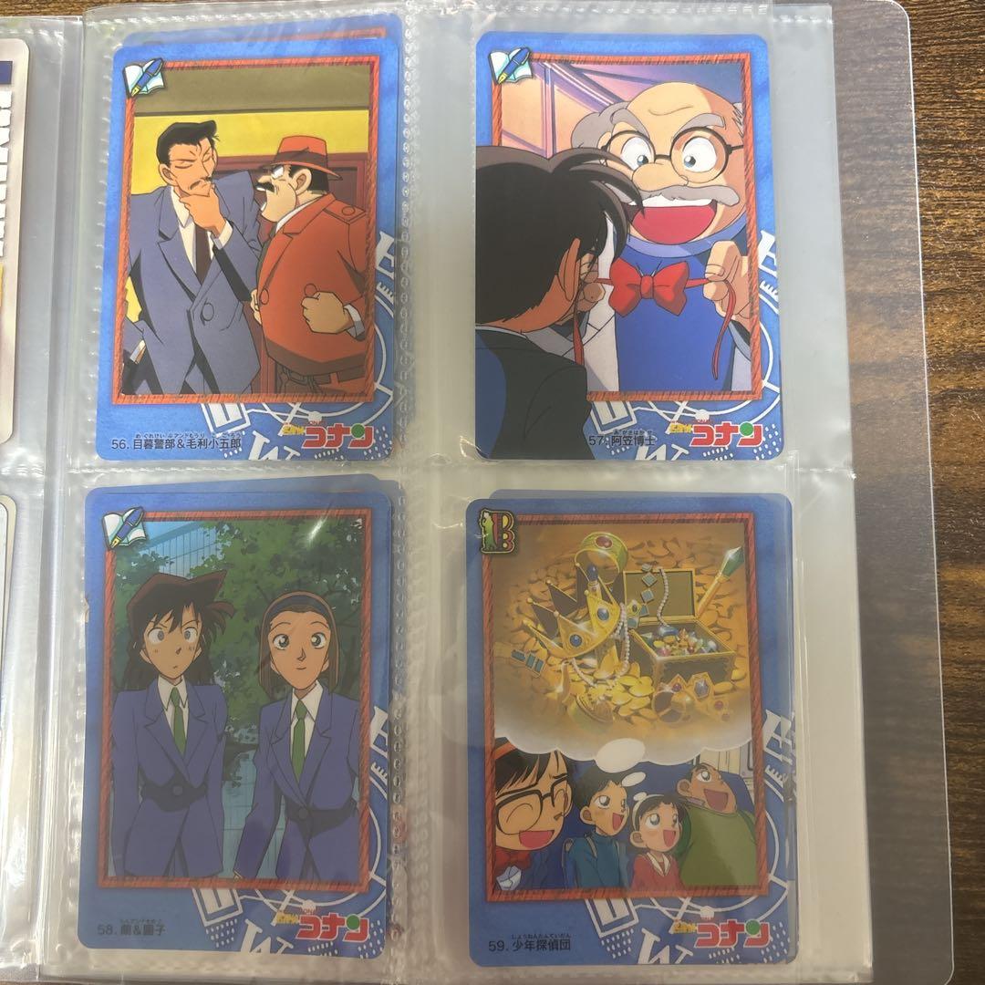 名探偵コナン　バンダイ　カードダス　第1弾　42種セミコンプ　第2弾　15種
