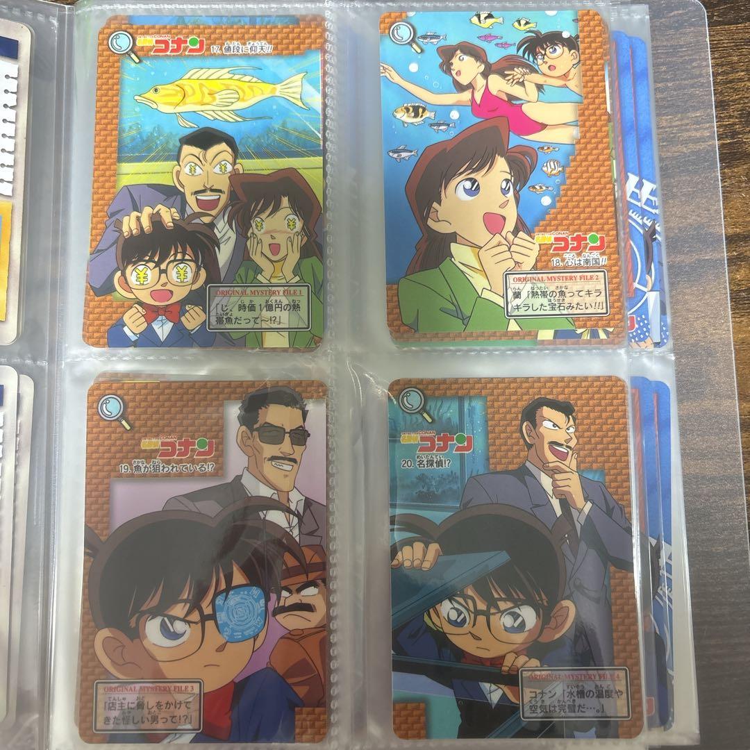 名探偵コナン　バンダイ　カードダス　第1弾　42種セミコンプ　第2弾　15種