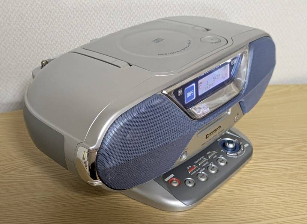 【動作確認済み】パナソニック RX-MDX61 MD・CDコンポ