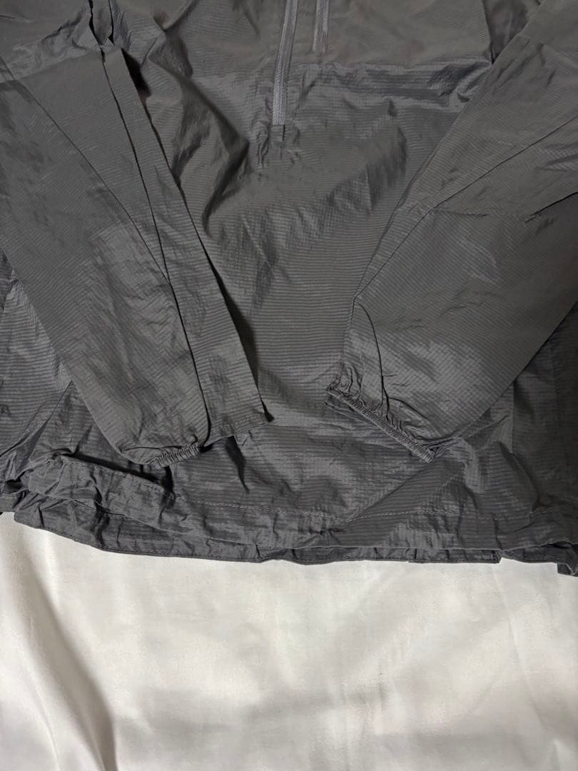 パタゴニア フーディニスタッシュ1/2ジッププルオーバー　Mサイズフォージグレー