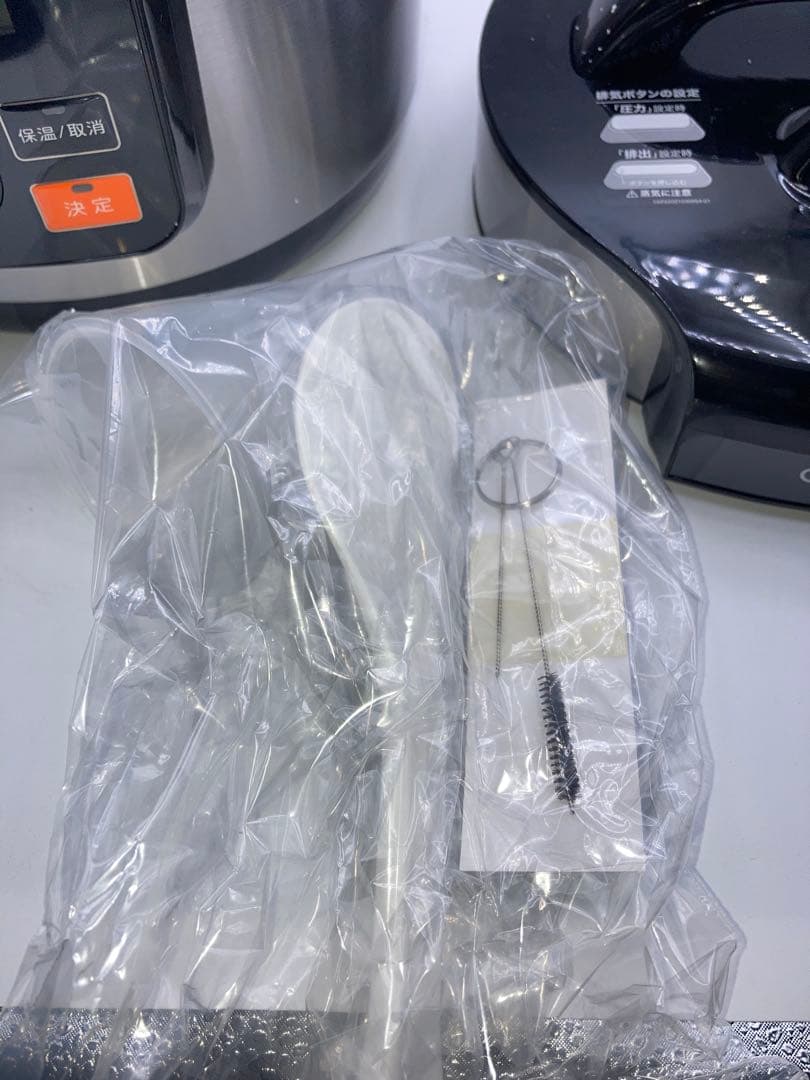 未使用　ショップジャパン クッキングプロ 電気圧力鍋 3.2L CKPV2WS1