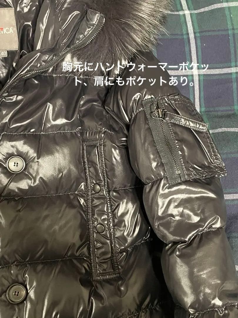 DUVETICA（デュベティカ）ダウン　コルシラ（コルチラ）ブラック　40