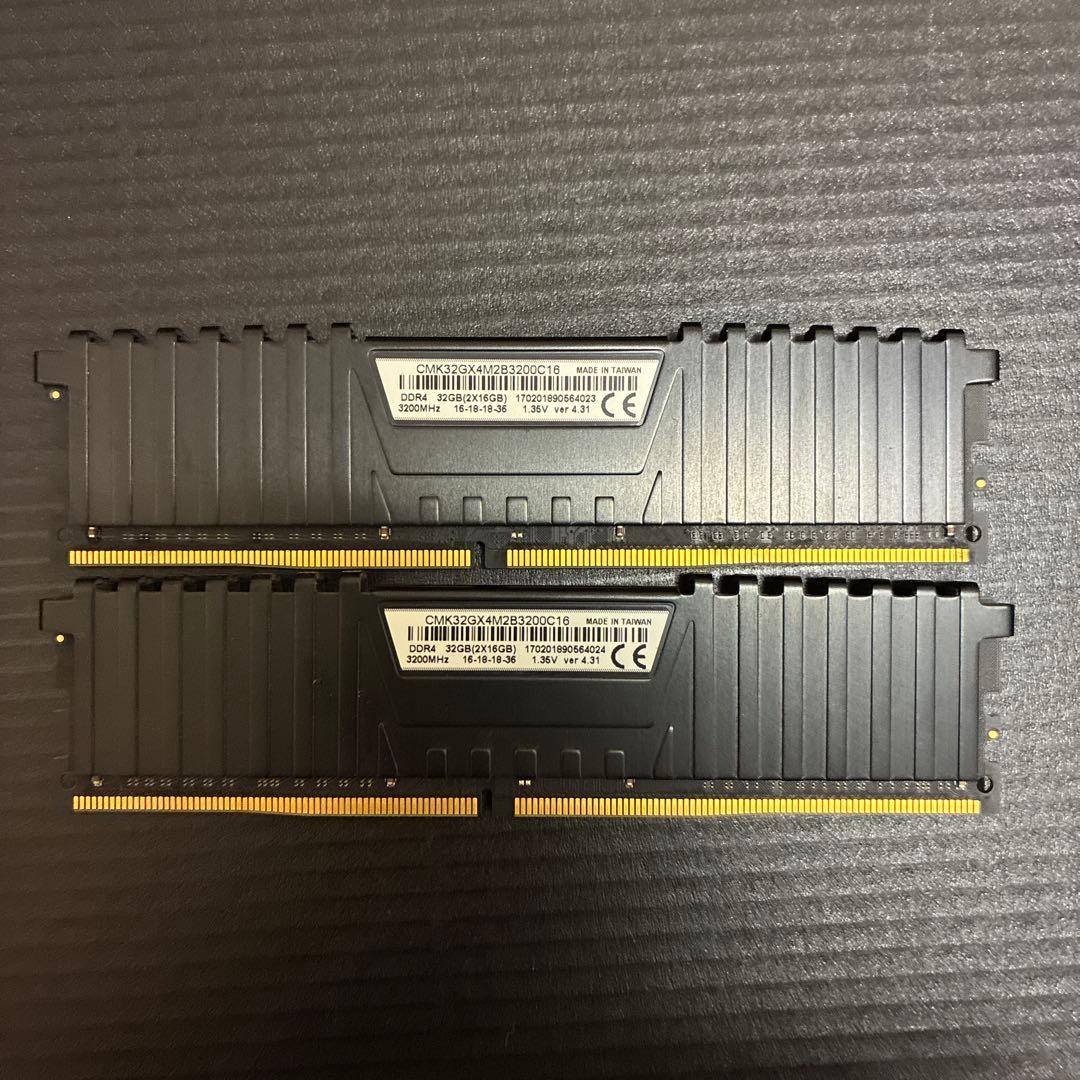 メモリ DDR4 32GB (16GBx2)