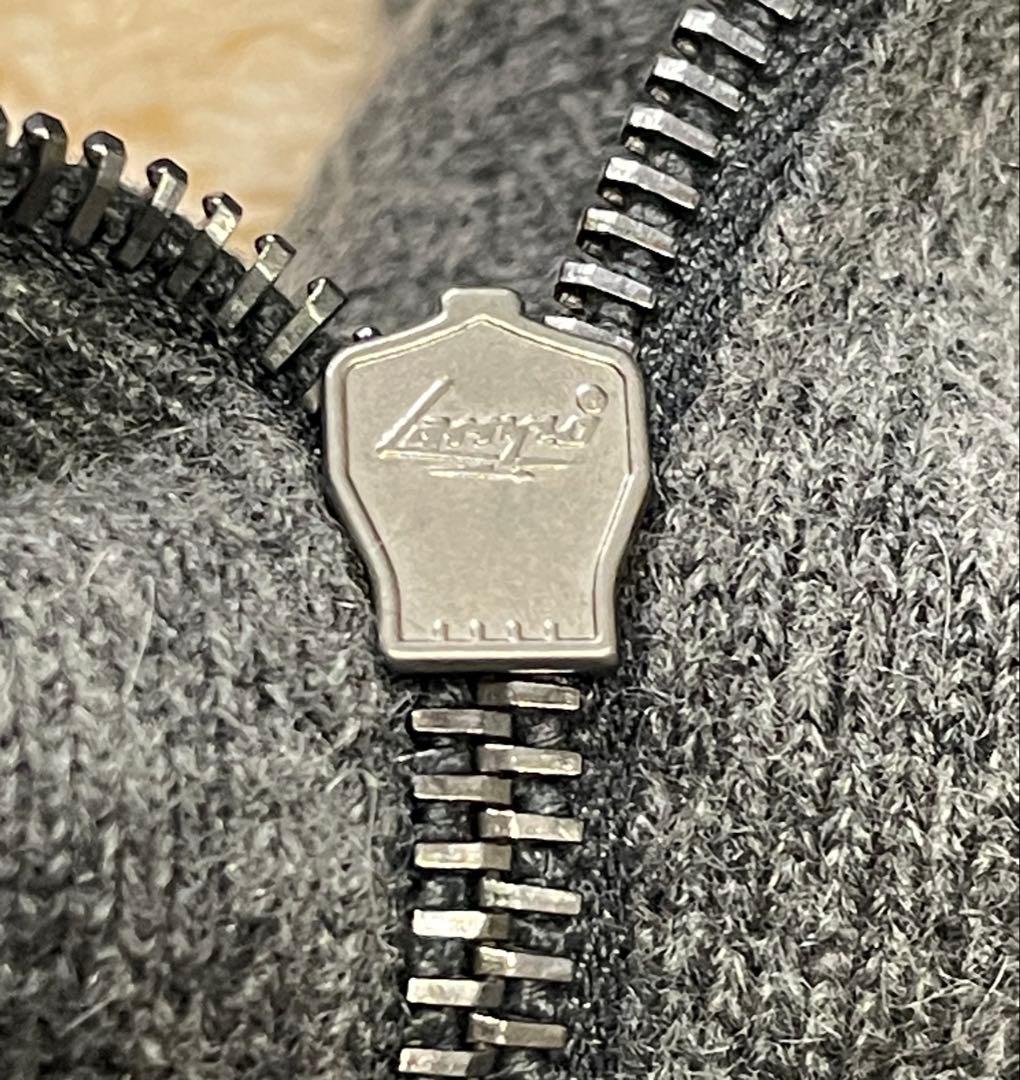 dunhill モンゴル製 カシミヤ100% ジップアップ セーター L相当