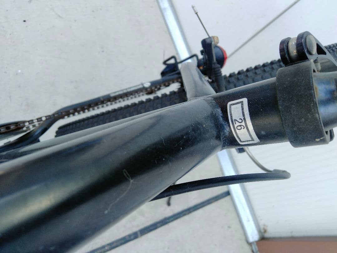 タマザラシ ファットバイク 26インチ 大阪高槻市から、遠方の方は購入不可