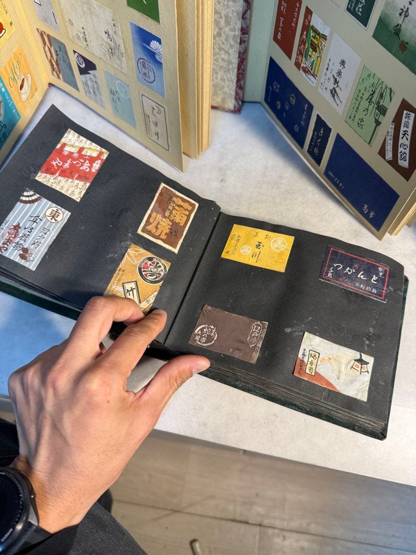 昭和レトロ 紙もの広告帳 マッチラベル コレクション 全4冊 まとめ