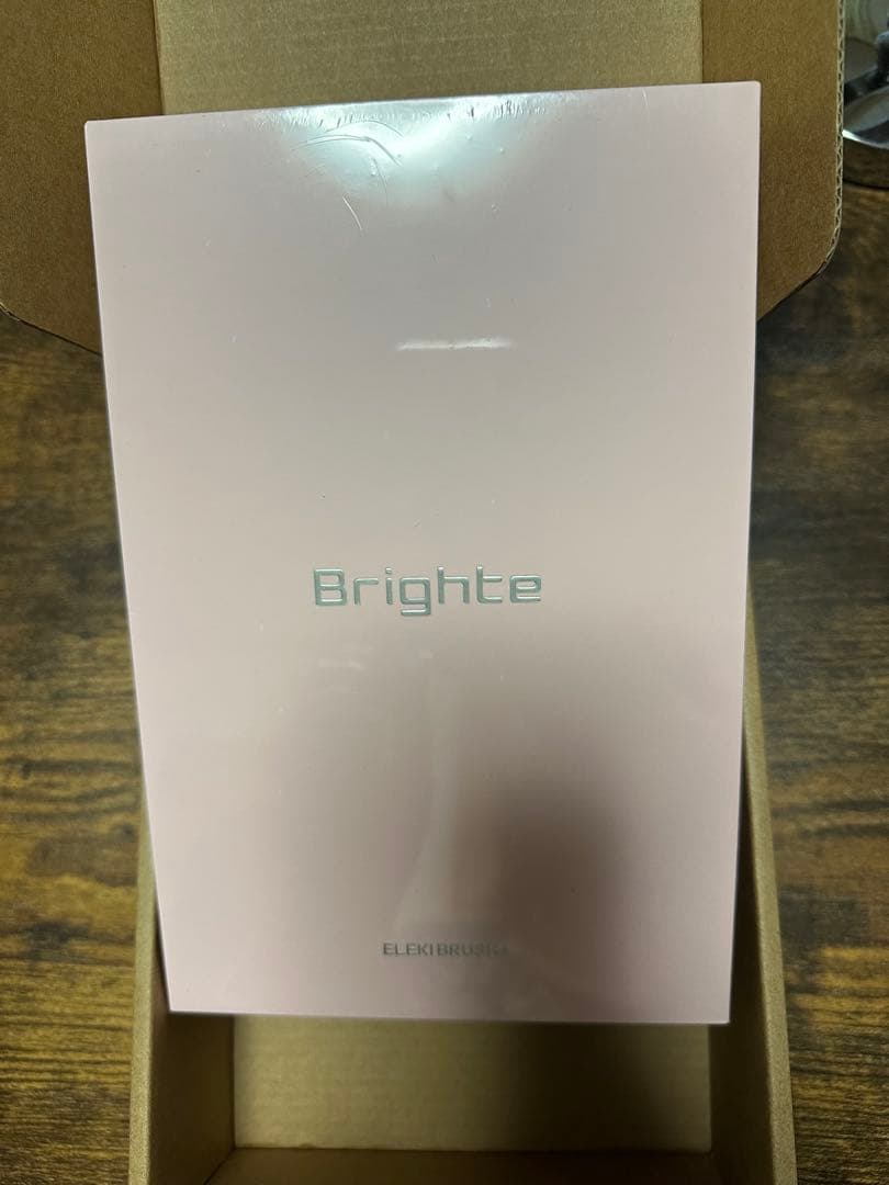 新品未開封 Brighte ELEKI BRUSH+ ピンク