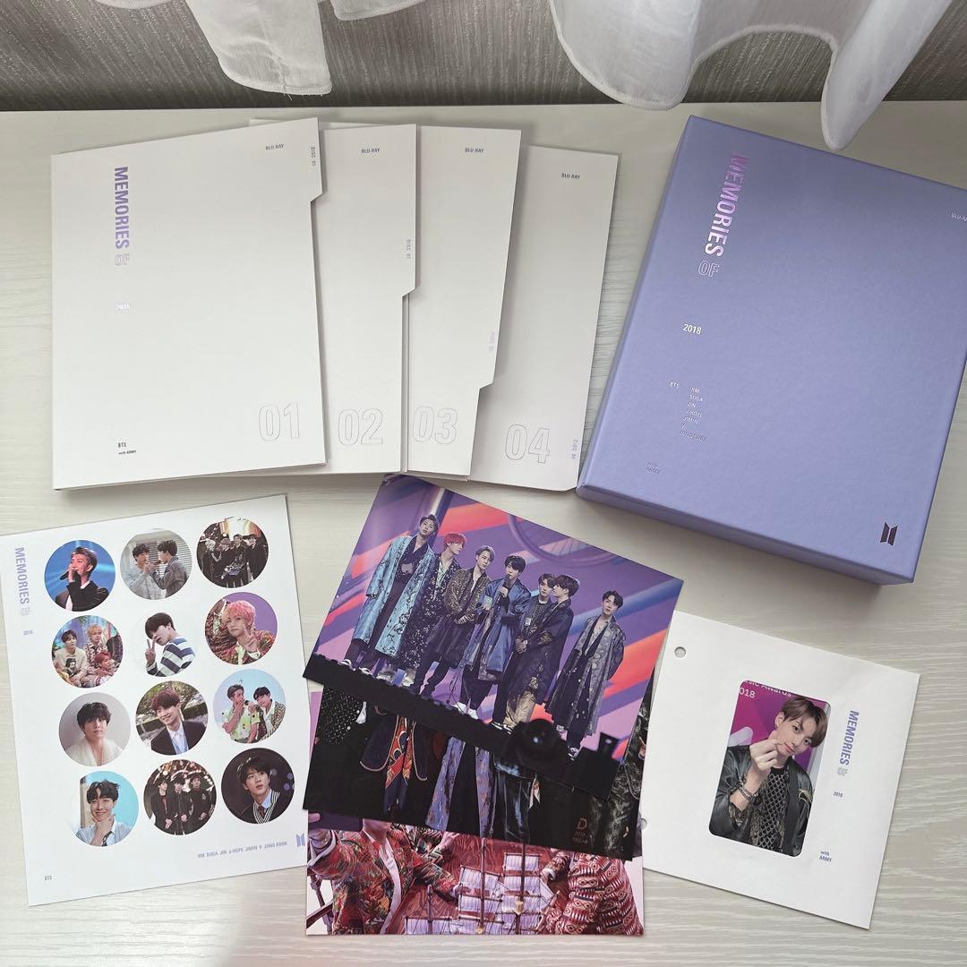 【最終値下げ】BTS memories 2018日本語字幕付きジョングク トレカ
