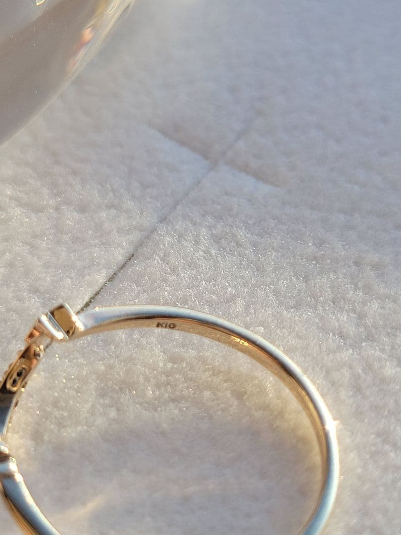 美品★K10 YG リング 指輪 サマンサティアラ