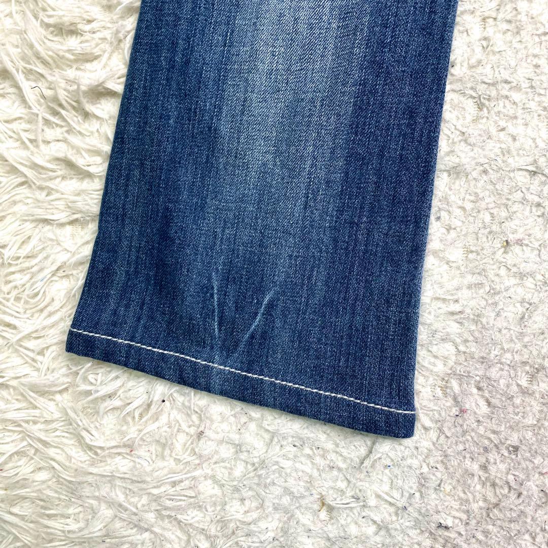 良品✨Miss me デニム フレア スタッズ JP5002 26 ビジュー