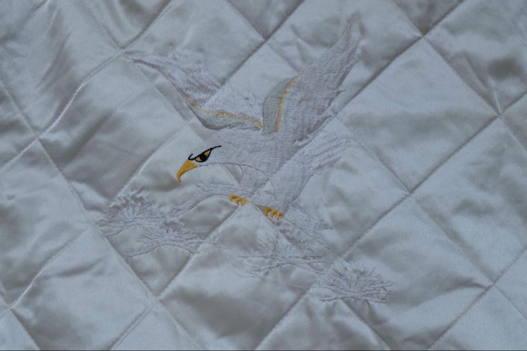 90s unknown souvenir jacket ベロア　別珍