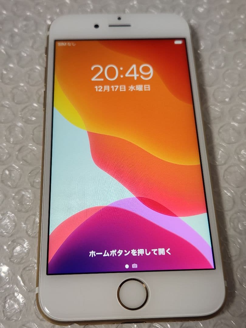 新品同様　SIMフリー　iPhone6s 64GB　バッテリー容量100%