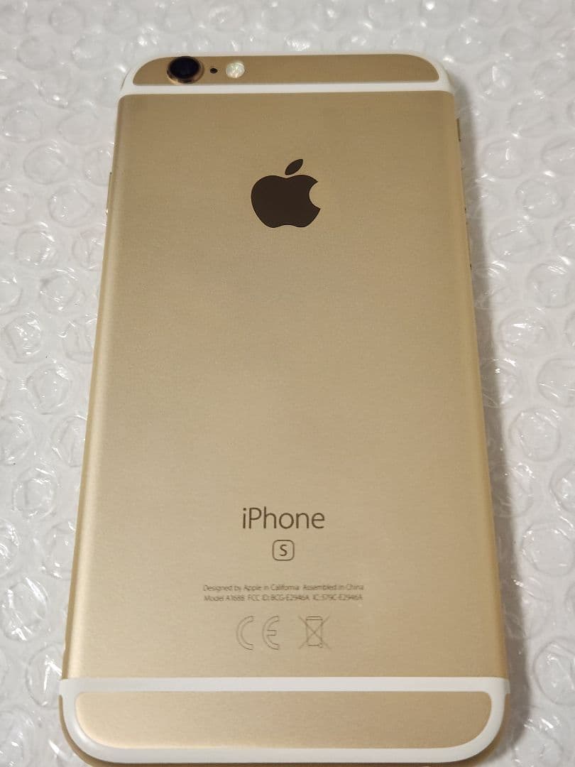 新品同様　SIMフリー　iPhone6s 64GB　バッテリー容量100%