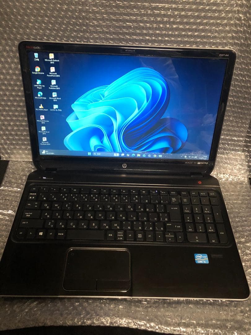 HP ENVY dv6・Ci5／8G／750G・BDコンボ・W11・バッテリー可