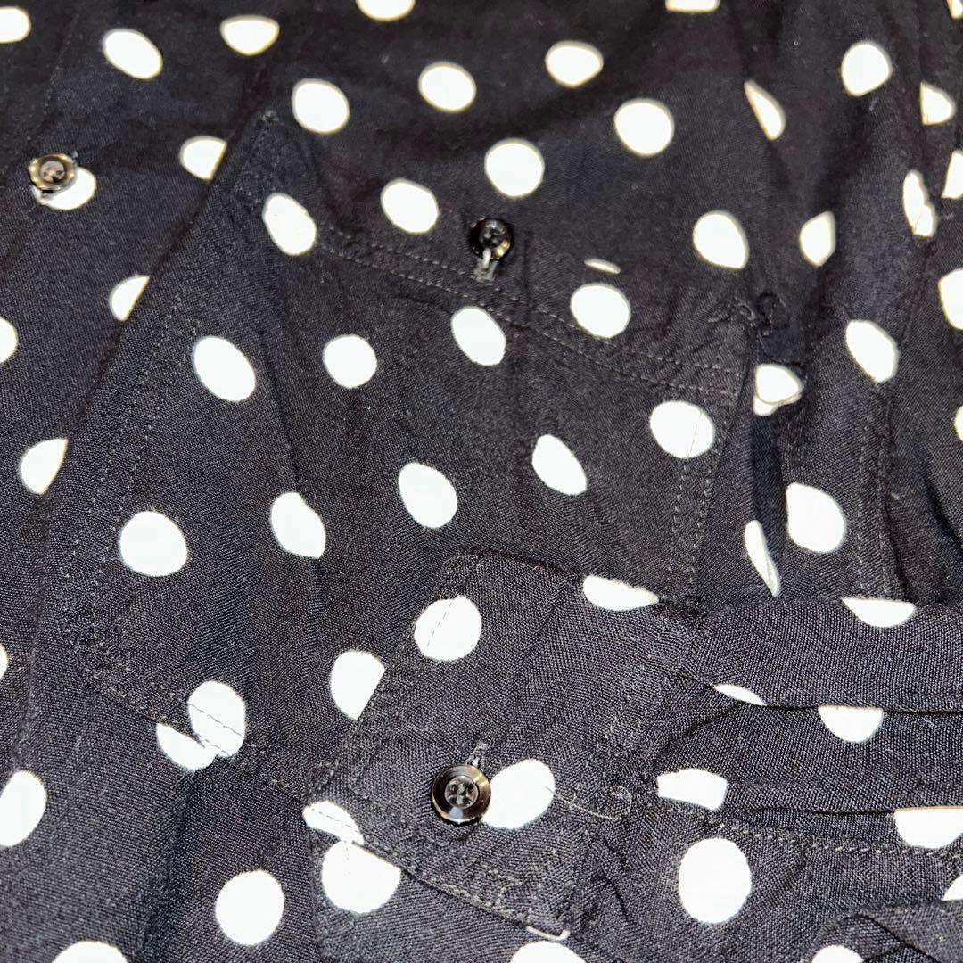 80s Gigalo ポルカドット レーヨンシャツ