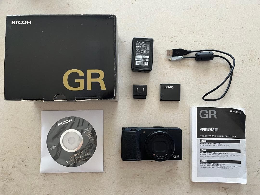 リコー RICOH GR 初代　 中古 ショット数1876回