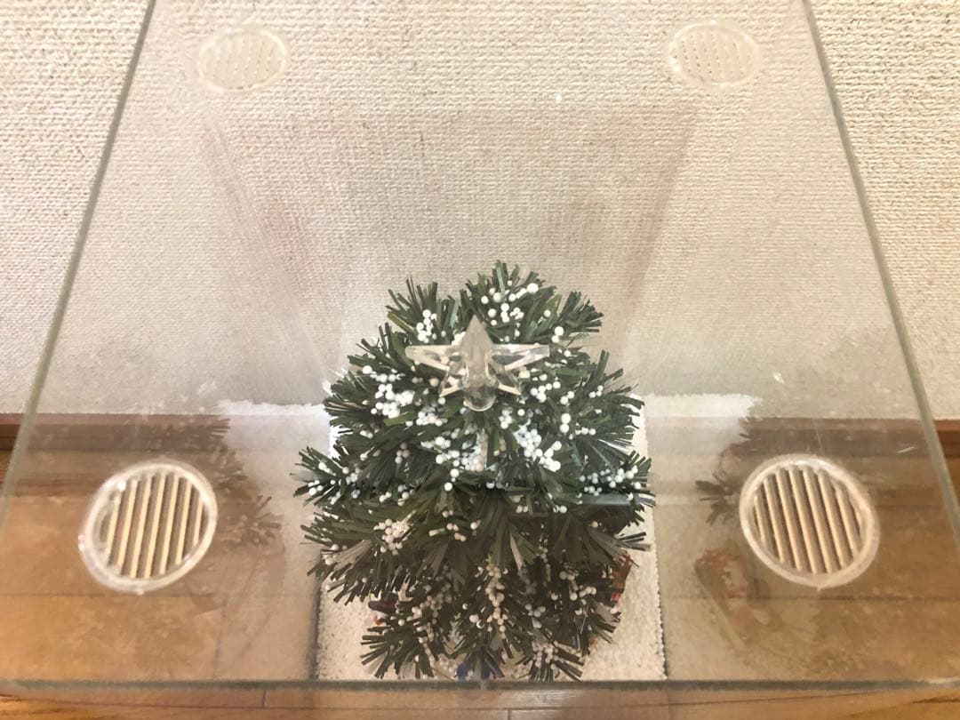 クリスマスツリー ドーム 電動 レトロ