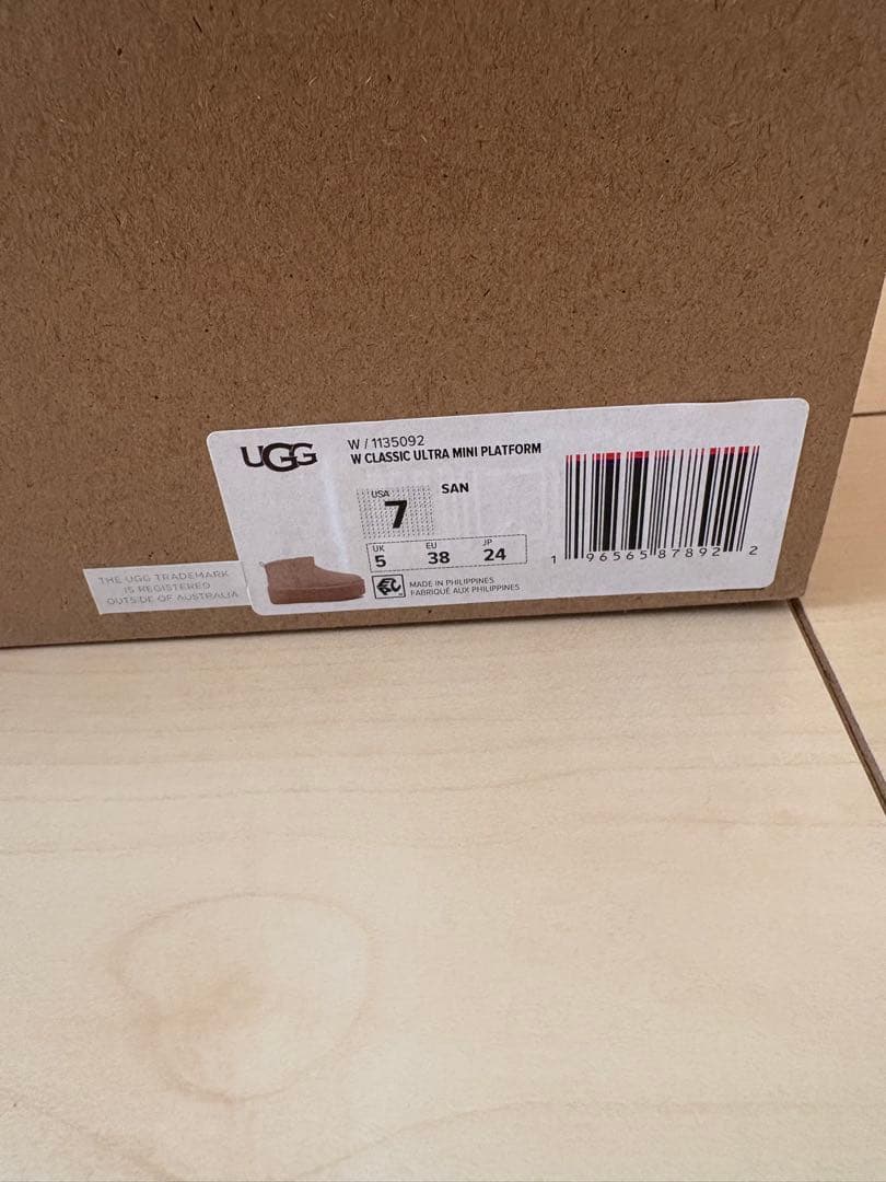 UGG W CLASSIC ULTRA MINI PLATFORM 厚底Sand