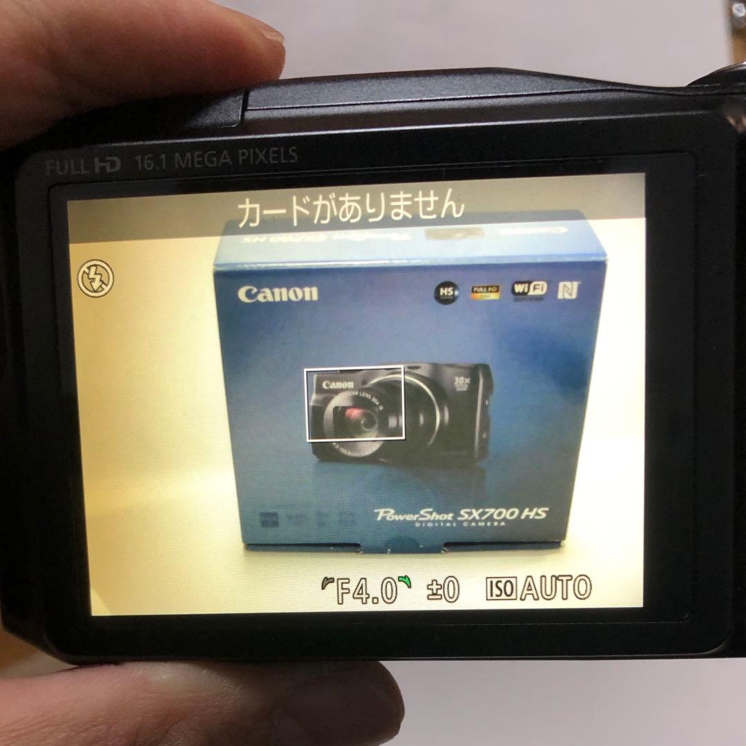 動作確認済み　Canon PowerShot SX700HS 箱・かんたんガイド