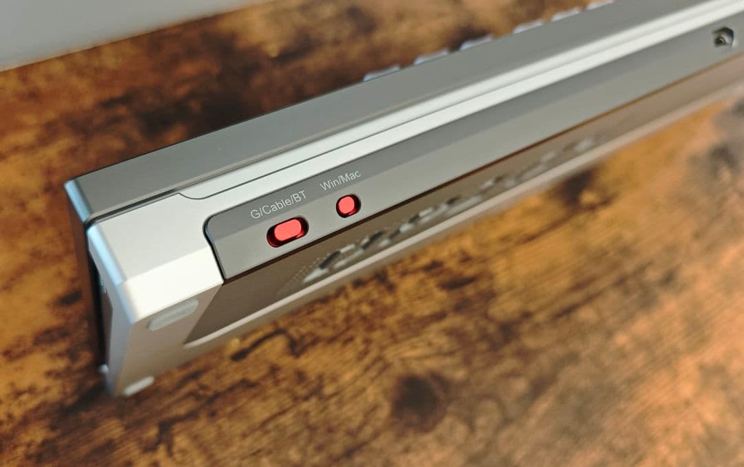 TickType DP104 グレー キーボード