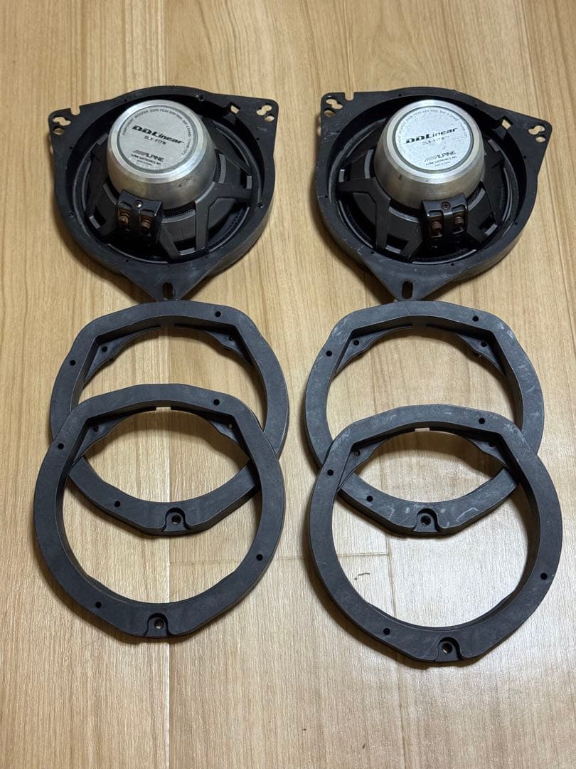 Alpine 17 cm インチスピーカーセット アルパインDLX-F17W